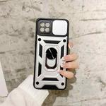 For OPPO A93 Sliding Camera Cover Design TPU+PC Protective Case(Silver)