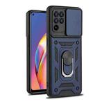 For OPPO A94 Sliding Camera Cover Design TPU+PC Protective Case(Blue)