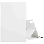 For Huawei MatePad Pro 12.6 2021 360 Degree Rotation Litchi Texture Horizontal Flip Leather Case with Holder(White)