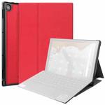 For Asus Chromebook Detachable CM3000DVA-HT0019 TPU Horizontal Flip Leather Case with Pen Slot & Holder(Red)