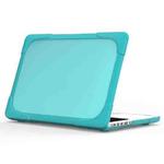 TPU + PC Two-color Anti-fall Laptop Protective Case For MacBook Pro Retina 13.3 inch A1502 / A1425(Sky Blue)