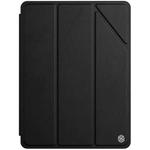 For iPad 10.2 2021 / 2020 / 2019 NILLKIN PC + TPU Horizontal Flip Leather Case with Holder & Pen Slot & Sleep / Wake-up Function(Black)