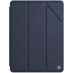 NILLKIN PC + TPU Horizontal Flip Leather Case with Holder & Pen Slot & Sleep / Wake-up Function For iPad 10.2 2021 / 2020 / 2019(Blue)