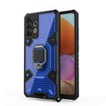 For Samsung Galaxy A32 4G Space PC + TPU Ring Holder Protective Case(Blue)