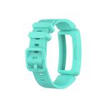 Smart Watch Silicon Watch Band for Fitbit Inspire HR(Lake Blue)