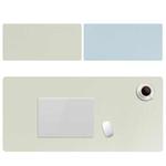 ZD01 Double-sided PU Mouse Pad Table Mat, Size: 90 x 40cm(Mint Green + Sky Blue)