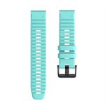 For Garmin Fenix 6 22mm Smart Watch Quick Release Silicon Watch Band(Lake Blue)