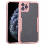 For iPhone 11 Pro Max Acrylic + TPU 360 Degrees Full Coverage Shockproof Protective Case (Pink)