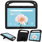 For Lenovo Tab M10 TB-X505F & TB-X605F / P10 TB-X705F Handle Portable EVA Shockproof Anti Falling Protective Case with Triangle Holder(Black)