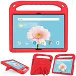 For Lenovo Tab M10 TB-X505F & TB-X605F / P10 TB-X705F Handle Portable EVA Shockproof Anti Falling Protective Case with Triangle Holder(Red)