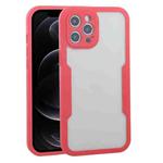 For iPhone 12 Pro Acrylic + TPU 360 Degrees Full Coverage Shockproof Protective Case(Red)