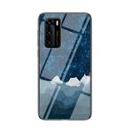 For Huawei P40 Starry Sky Pattern Tempered Glass + TPU Shockproof Protective Case(Star Chess)