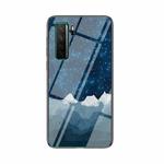 For Huawei nova 7 SE Starry Sky Pattern Tempered Glass + TPU Shockproof Protective Case(Star Chess)