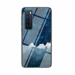 For Huawei nova 7 5G Starry Sky Pattern Tempered Glass + TPU Shockproof Protective Case(Star Chess)