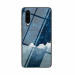 For Huawei P30 Starry Sky Pattern Tempered Glass + TPU Shockproof Protective Case(Star Chess)