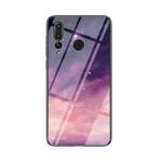 For Huawei Y9 Prime (2019) / P Smart Z Starry Sky Pattern Tempered Glass + TPU Shockproof Protective Case(Fantasy Starry Sky)