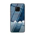 For Huawei Mate 20 Pro Starry Sky Pattern Tempered Glass + TPU Shockproof Protective Case(Star Chess)
