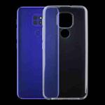 For Motorola Moto G9 Play 0.75mm Ultra-thin Transparent TPU Soft Protective Case