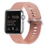 Silicone Watch Band For Apple Watch Series 8&7 41mm / SE 2&6&SE&5&4 40mm / 3&2&1 38mm(Retro Rose)