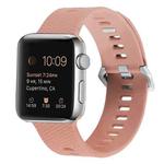 Silicone Watch Band For Apple Watch Ultra 49mm / Series 8&7 45mm / SE 2&6&SE&5&4 44mm / 3&2&1 42mm(Retro Rose)