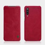 For Xiaomi Mi 9 Pro 5G NILLKIN QIN Series Crazy Horse Texture Horizontal Flip Leather Case with Card Slot(Red)