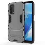 For OnePlus Nord N200 5G PC + TPU Shockproof Protective Case with Holder(Grey)