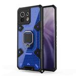 For Xiaomi Mi 11 Space PC+TPU Ring Holder Protective Case(Blue)