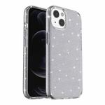 For iPhone 13 Shockproof Terminator Style Glitter Powder Protective Case(Grey)