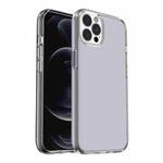 For iPhone 13 Pro Shockproof Terminator Style Transparent Protective Case (Grey)