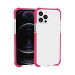 Four-corner Shockproof TPU + Acrylic Protective Case For iPhone 13 Pro(Pink)