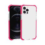 Four-corner Shockproof TPU + Acrylic Protective Case For iPhone 13 Pro Max(Pink)