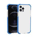 Four-corner Shockproof TPU + Acrylic Protective Case For iPhone 13 Pro Max(Blue)