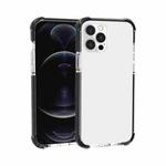 Four-corner Shockproof TPU + Acrylic Protective Case For iPhone 13 Pro Max(Black + Transparent)