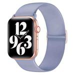 Elasticity Silicone Strap Watch Band For Apple Watch Ultra 49mm / Series 8&7 45mm / SE 2&6&SE&5&4 44mm / 3&2&1 42mm(Lavender Grey)