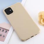 For iPhone 11 Candy Color Plastic Protective Case(Khaki)