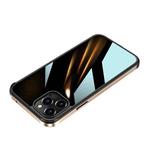 For iPhone 11 SULADA Shockproof Aviation Aluminum Metal Frame + Nano Glass + TPU Protective Case (Gold)