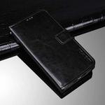For Nokia C20 idewei Crazy Horse Texture Horizontal Flip Leather Case with Holder & Card Slots & Wallet(Black)