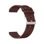 For Huawei Watch GT2 Pro Leather Watch Band(Coffee)