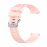 For Garmin Forerunner 158 / 55 Twill Silicone Watch Band(Light Pink)