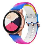 For Samsung Galaxy Watch 42mm Silicone Printing Watch Band(Colorful)