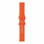 For Huawei Watch GT 2e 46mm 8-buckle Silicone Watch Band(Orange)