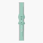 For Amazfit Pop 8-buckle Silicone Watch Band(Sky Blue)