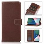 For Google Pixel 6 Litchi Texture PU + TPU Horizontal Flip Leather Case with Holder & Card Slots & Wallet(Brown)