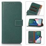 For Xiaomi Redmi Note 10 Pro / 10 Pro Max Litchi Texture PU + TPU Horizontal Flip Leather Case with Holder & Card Slots & Wallet(Dark Green)