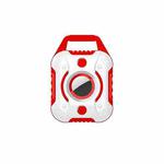 King Kong Series TPU+PC Protective Cover Case For AirTag(Red+White)