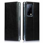 For Huawei Mate X2 Crazy Horse Texture Horizontal Flip Leather Case with Holder & Card Slot(Black)