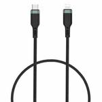 WIWU PT04 USB-C / Type-C to 8 Pin Platinum Data Cable, Cable Length:1.2m(Black)
