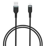WIWU PT01 USB to 8 Pin Platinum Data Cable, Cable Length:2m(Black)