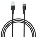 WIWU PT01 USB to 8 Pin Platinum Data Cable, Cable Length:3m(Black)