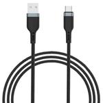 WIWU PT02 USB to USB-C / Type-C Platinum Data Cable, Cable Length:3m(Black)